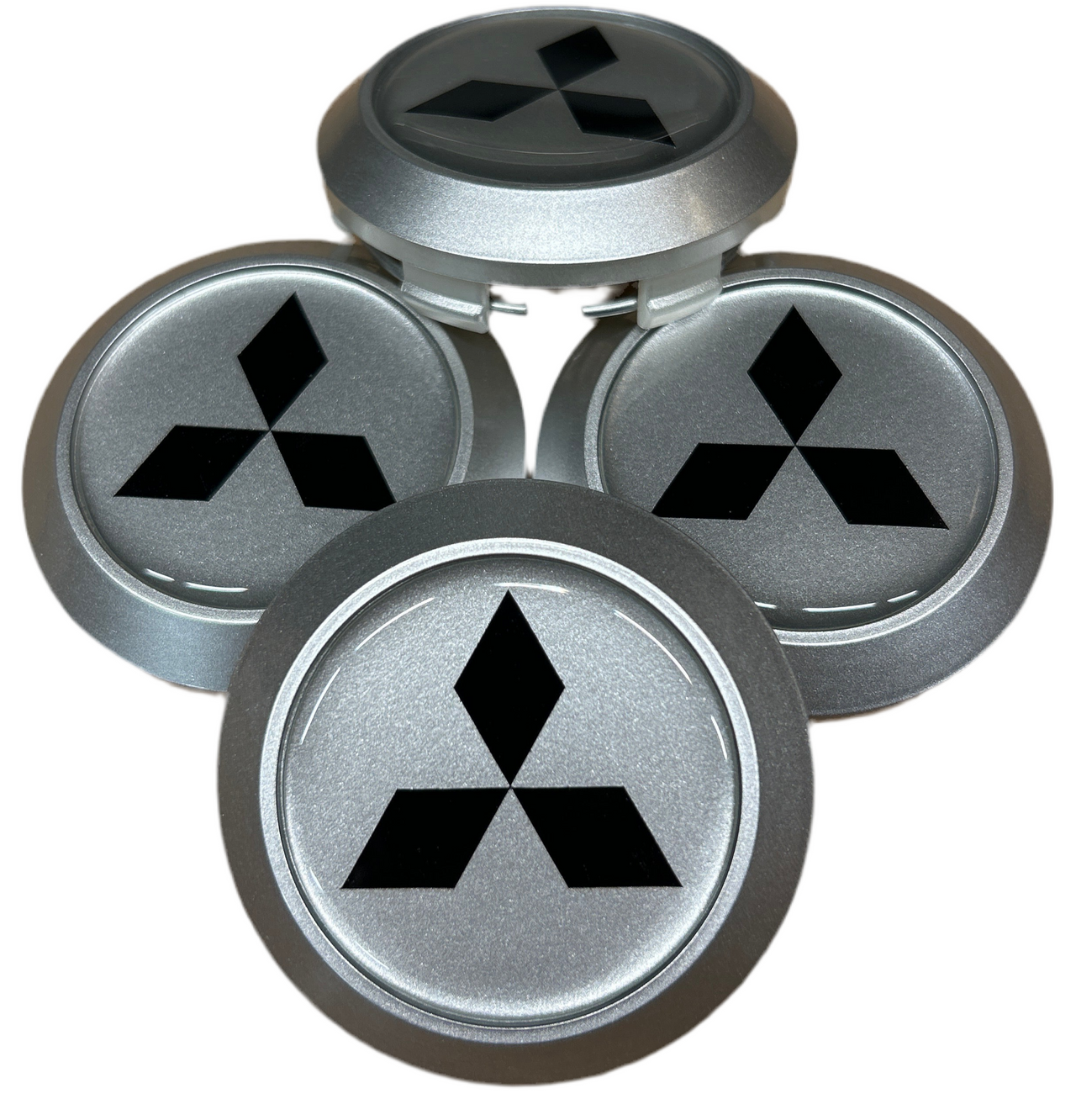 Center Cap : Mitsubishi Logo ENKEI RPF1 Center Caps (Set of 4)