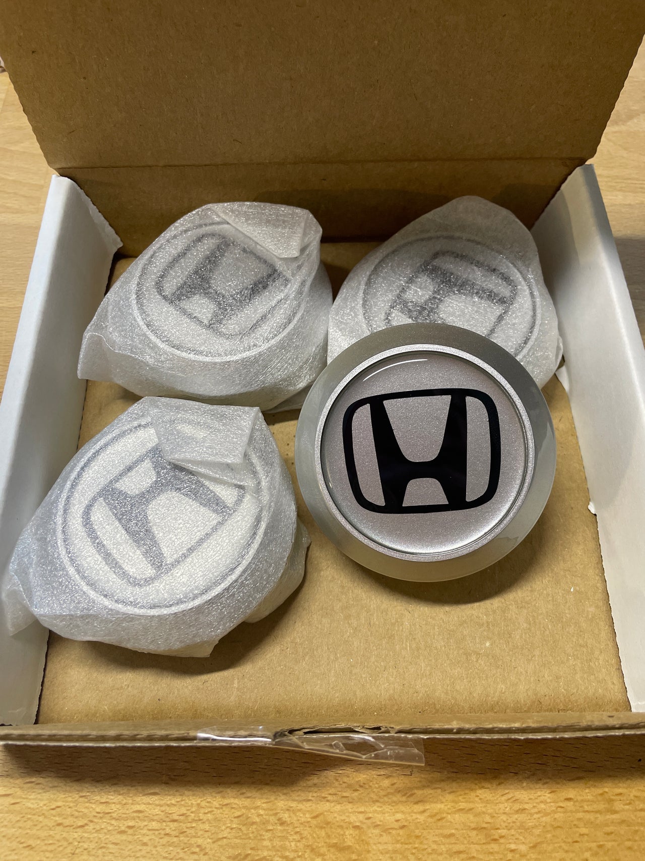 Clearance - 15x7 Honda: Silver - Silver - Black